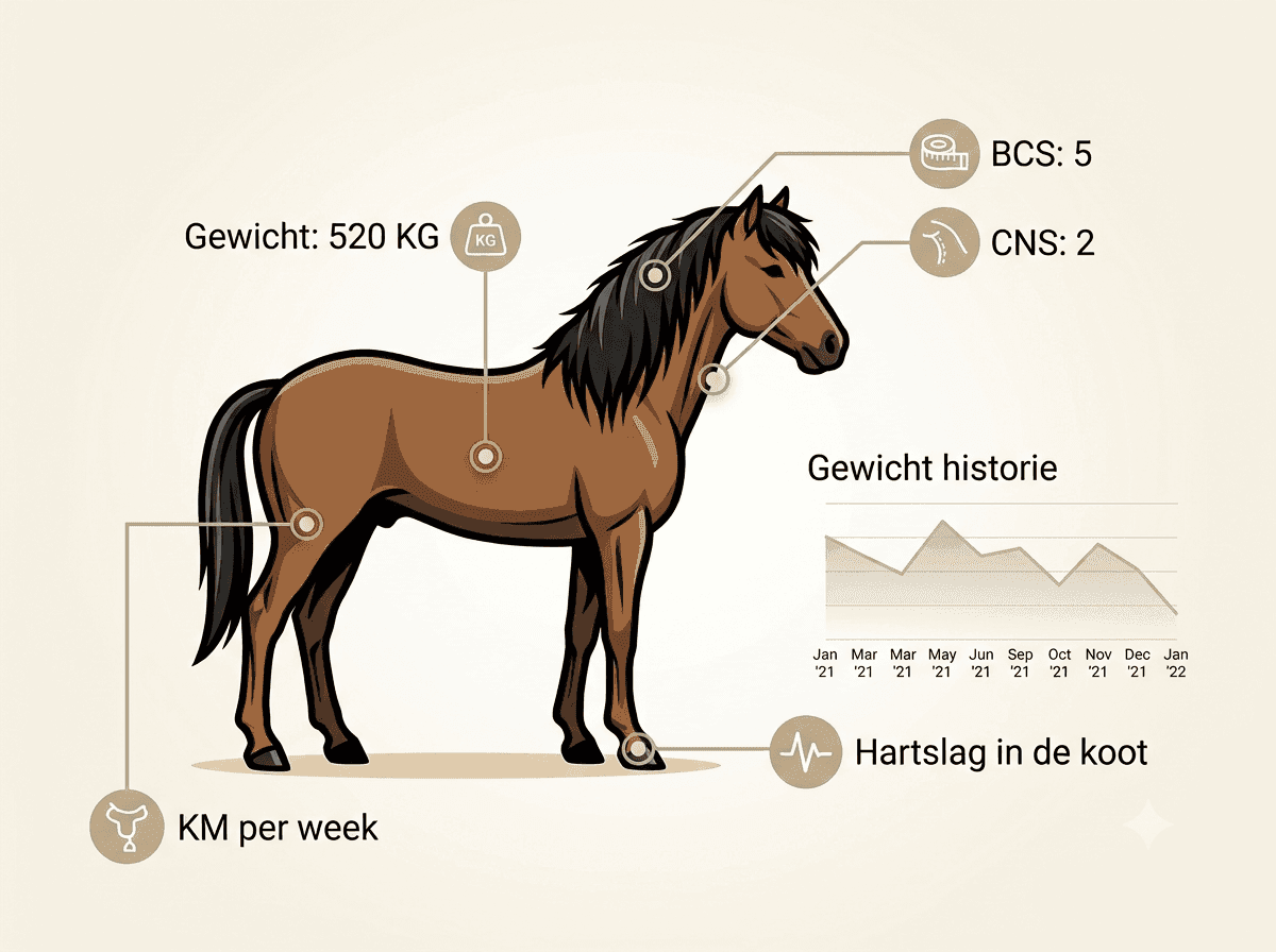 Illustration: Condition logbook with chart trends over time